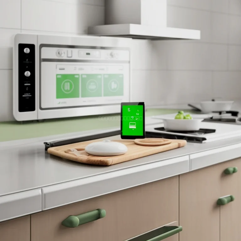 Offene Ofentür mit Backblech